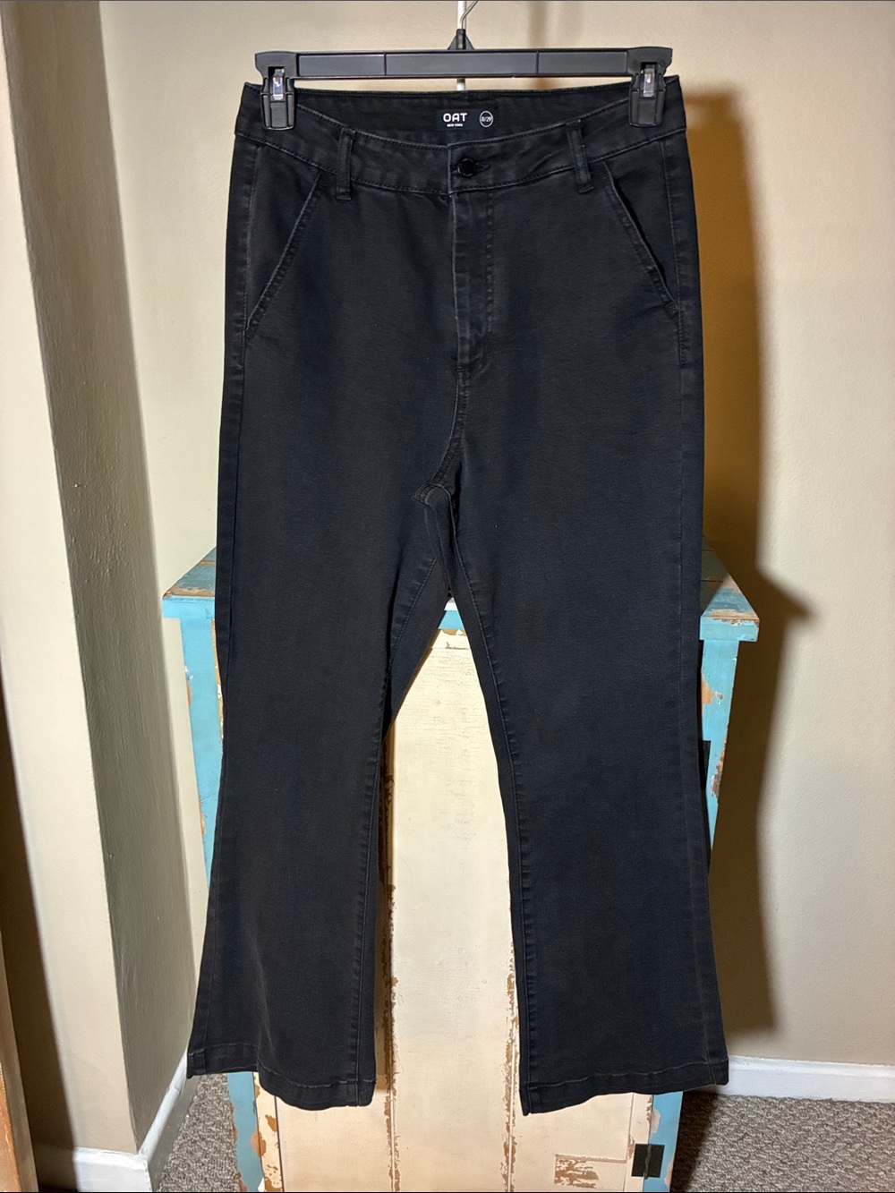 Oat New York Women's Black Boot Cut Jeans